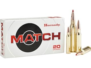 Hornady Match Ammunition 6mm Creedmoor 108 Grain ELD Match Box of 20 good sale