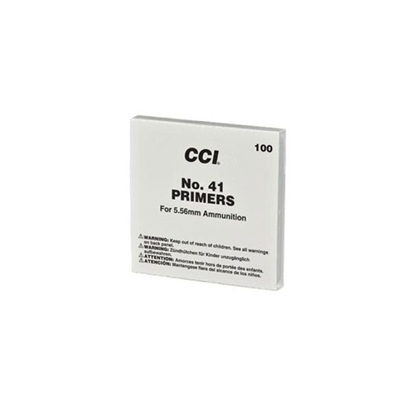 41_mil_rifle_primers.jpg CCI #41 – 5.56 Small Rifle Military Primers – 1000 pcs - Image 1