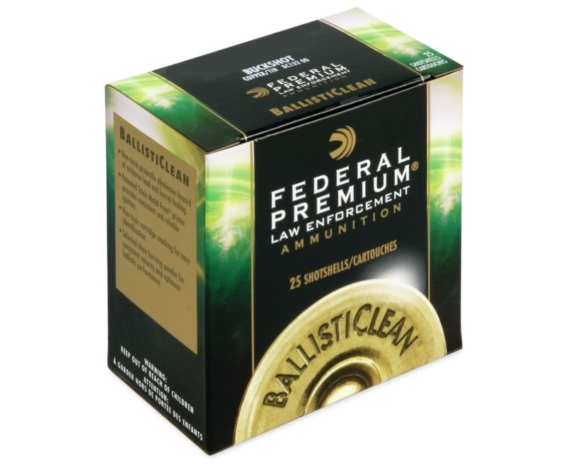 Federal-Frangible-BC127RS-029465021320.jpg Federal Premium LE BallistiClean Frangible 12 GA Slug 25 Rounds 2.75" - Image 1