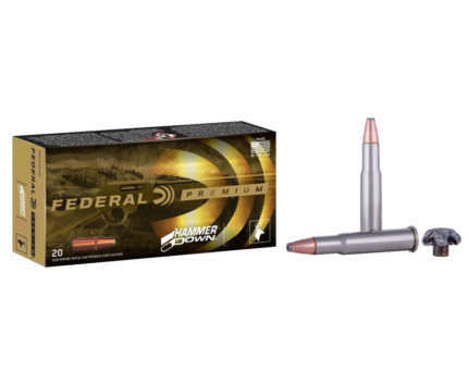 Federal Premium HammerDown Nickel Plated Brass .357 Mag 170 Grain 20-Rounds BHP