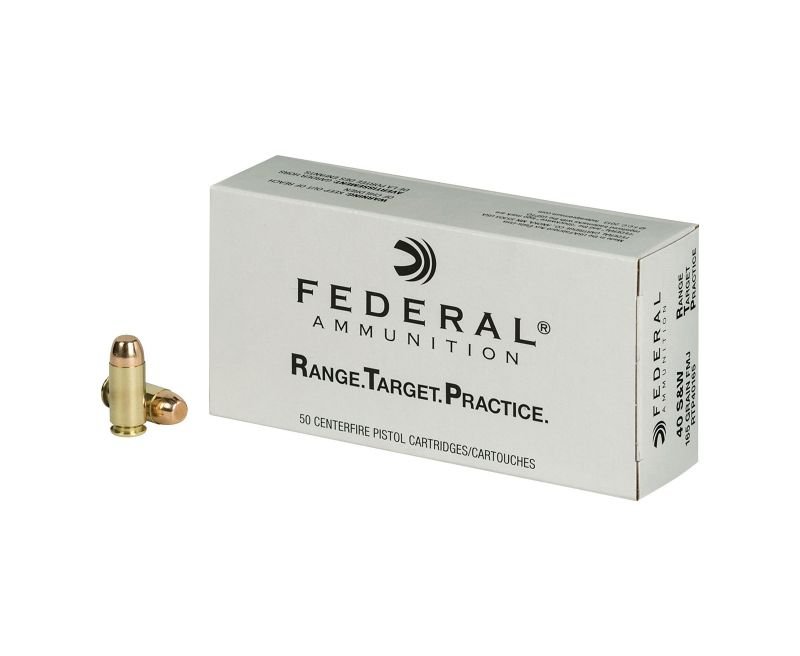 Federal-RTP40165-029465064716.jpg_1.jpg Federal Range & Target Ammo .40 SW Full Metal Jacket 165 GR - Image 1