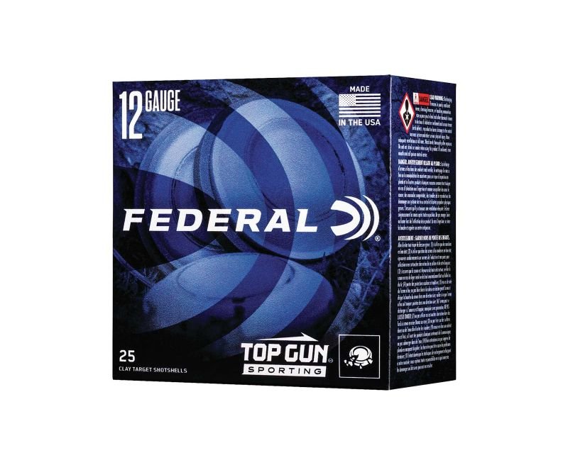 Federal-TGS128-8-604544646474.jpg.jpg Federal Top Gun Sporting 12 Gauge Ammunition 2-3/4" - Image 1