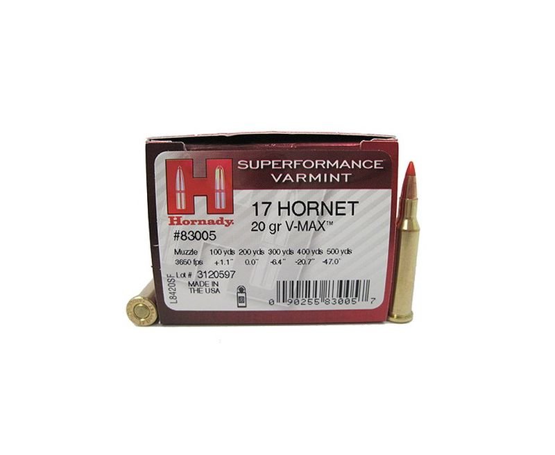 Hornady-Superformance-Varmint-83005-090255830057.jpg_2.jpg Hornady Superformance Varmint .17Hornet 20GR V-Max 25Rds - Image 1
