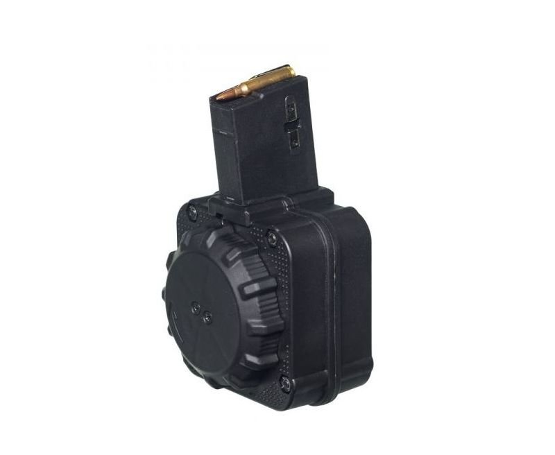 Pro-Mag-Industries-DRM-A8-708279014178.jpg_1.jpg ProMag AR-15 Drum Magazine .223 Rem/5.56 NATO 65 Rounds Polymer - Image 1