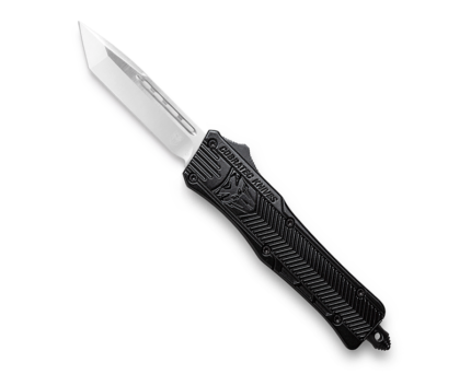 CobraTec CTK-1 OTF Knife - 2.75" Plain Tanto Blade with Nylon Sheath