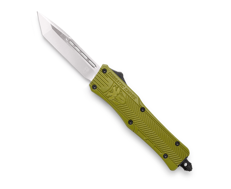 cobsodctk1stns.png CobraTec CTK-1 OD-Green OTF Knife - 2.75" Plain Tanto Blade with Nylon Sheath - Image 1