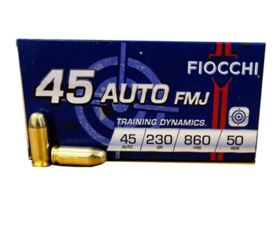 2026/08/1000365451.jpg Fiocchi Training Dynamics 45 ACP 230GR FMJ, 50RD Per Box 762344001166 - Image 1